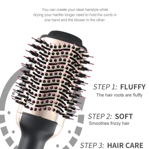 Heating Comb Straightener Hair Dryer Comb Hair Straightener Straightening
