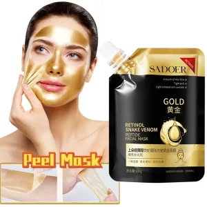 100g Retinol Snake Venom Peptide Gold Mask