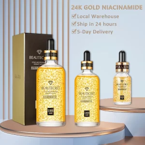 Skincare Product 24K Gold Niacinamide Face Serum